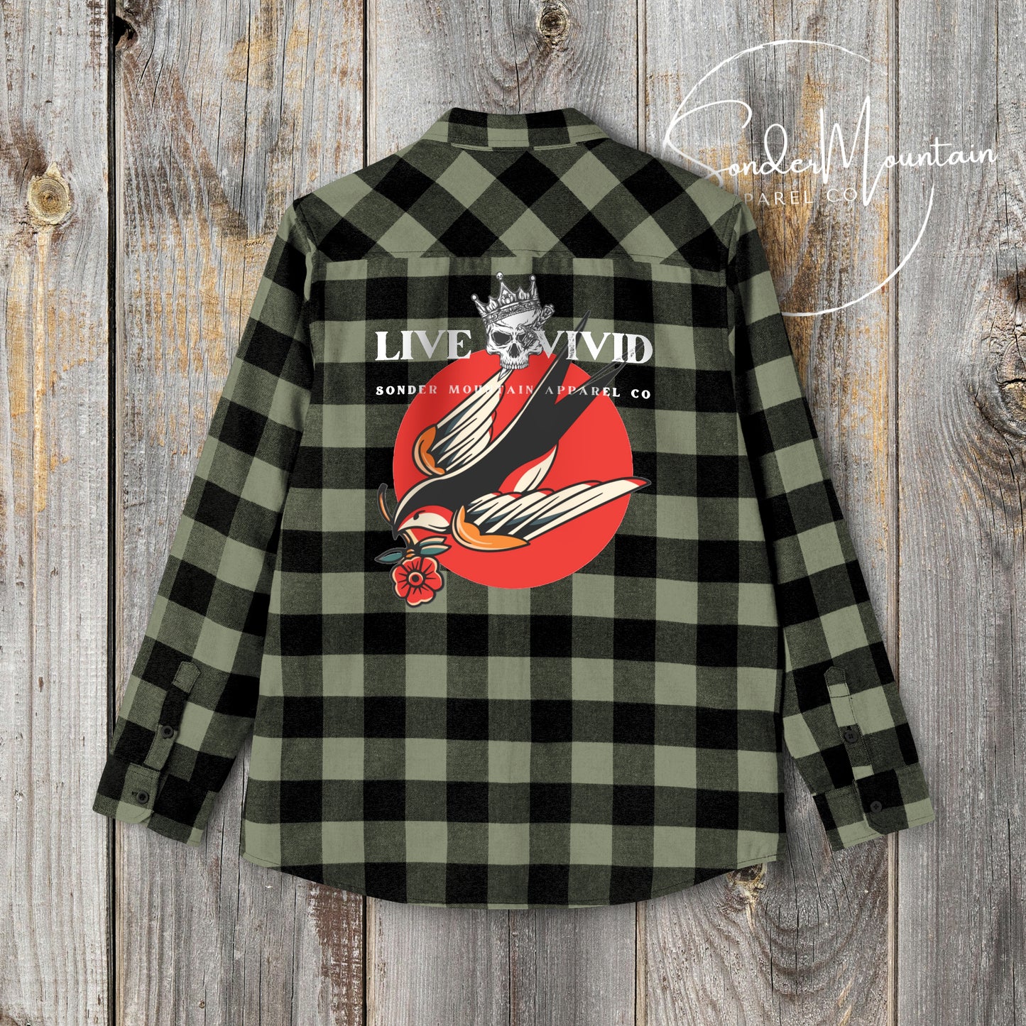 The Morrison - Unisex Flannel Shirt