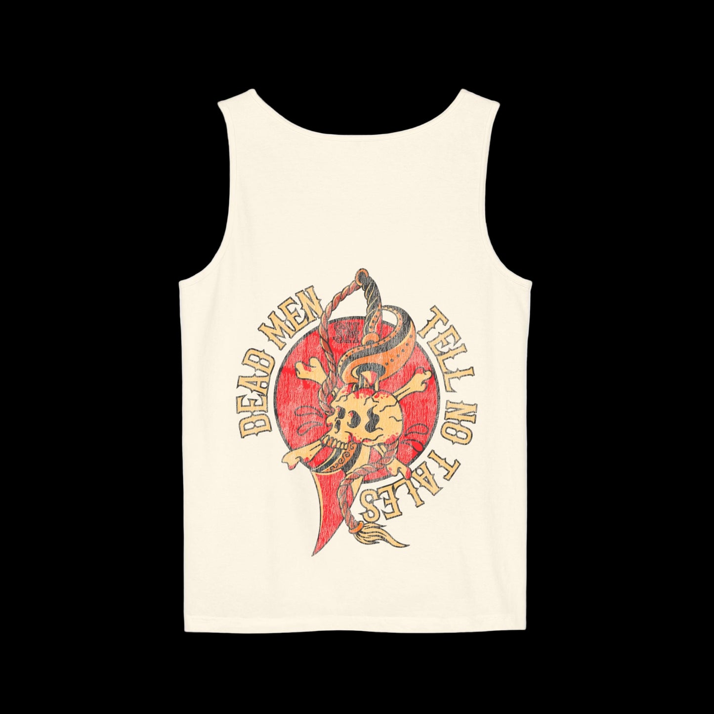 Dead Men Tell No Tales - Trad Stonewashed Tank