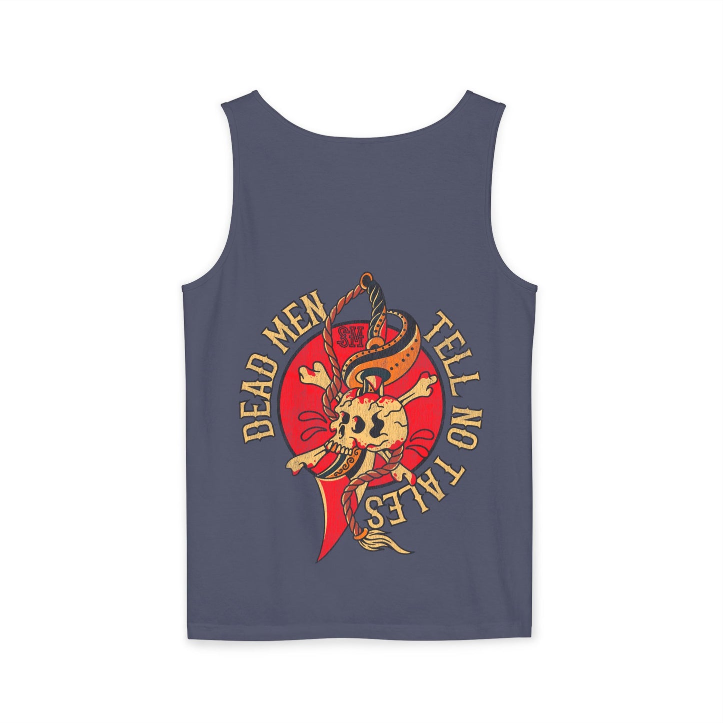 Dead Men Tell No Tales - Trad Stonewashed Tank