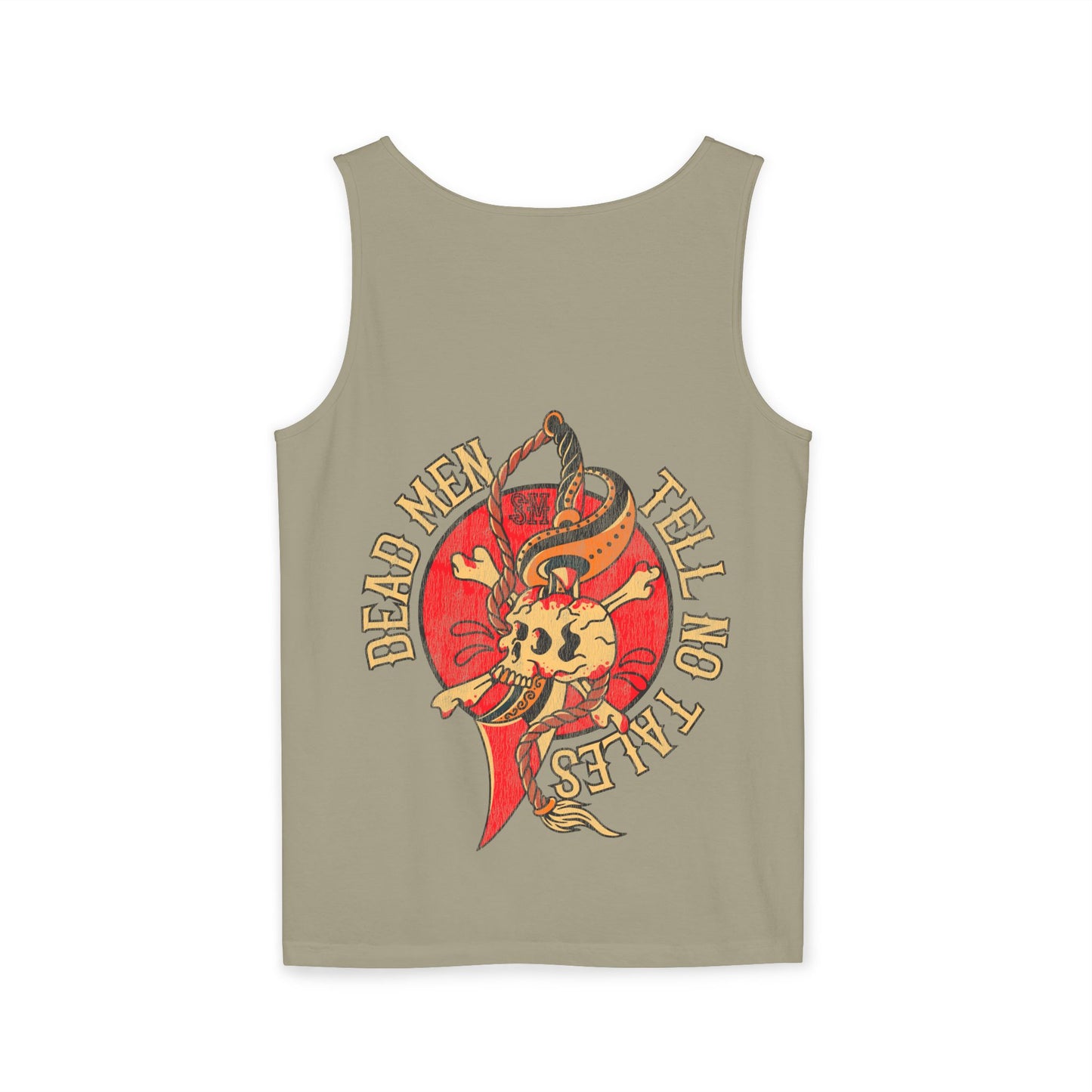 Dead Men Tell No Tales - Trad Stonewashed Tank