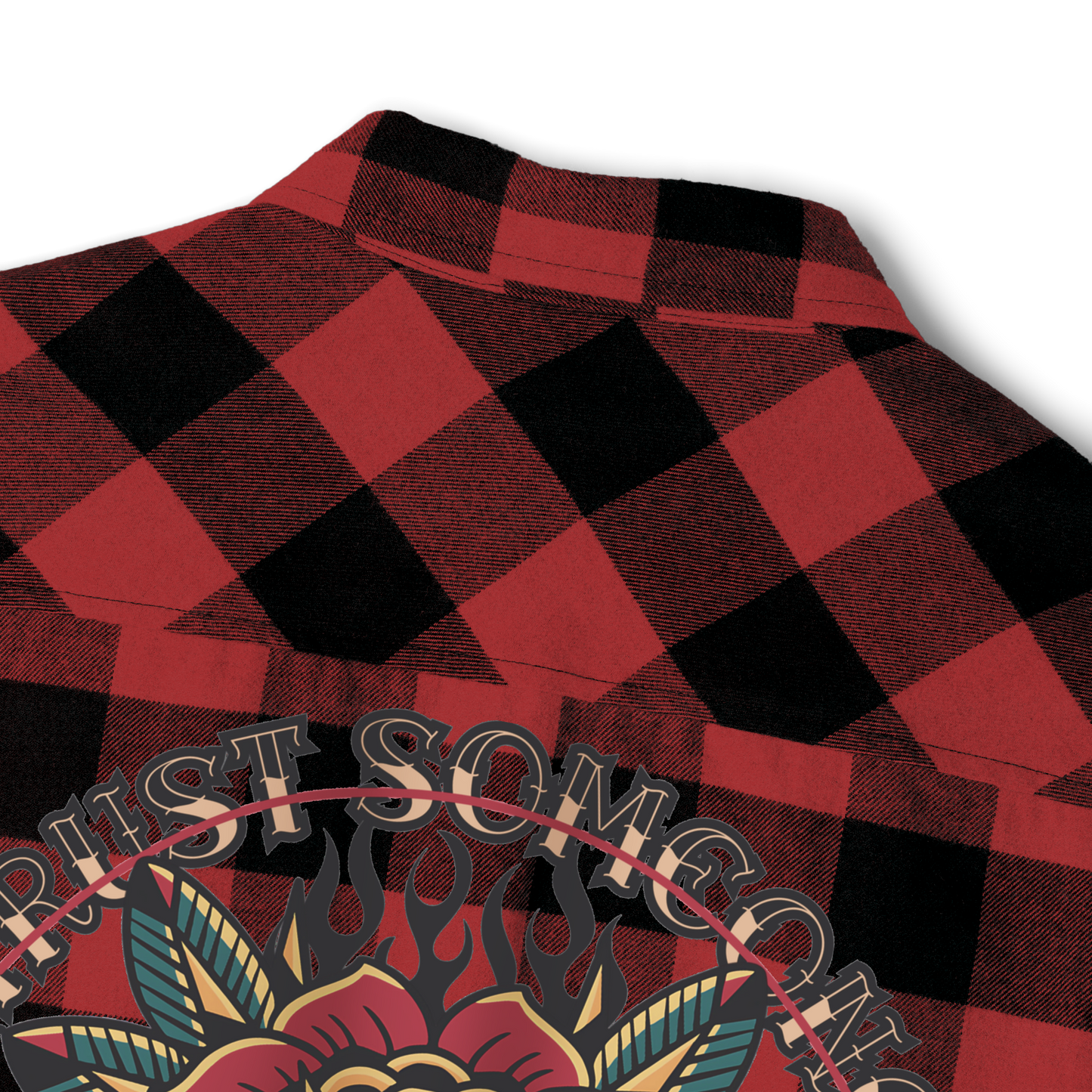 Trust Someone — Trad Retro Rockabilly Plaid Shirt