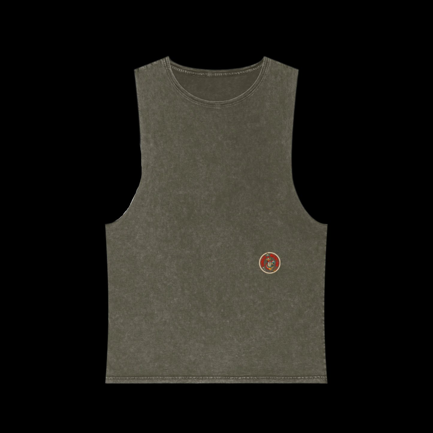 Old Dog - Trad Unisex Stonewash Tank
