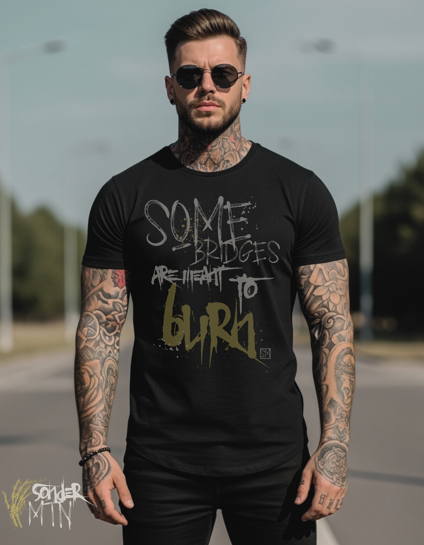 Meant To Burn - Unisex garment-dyed t-shirt