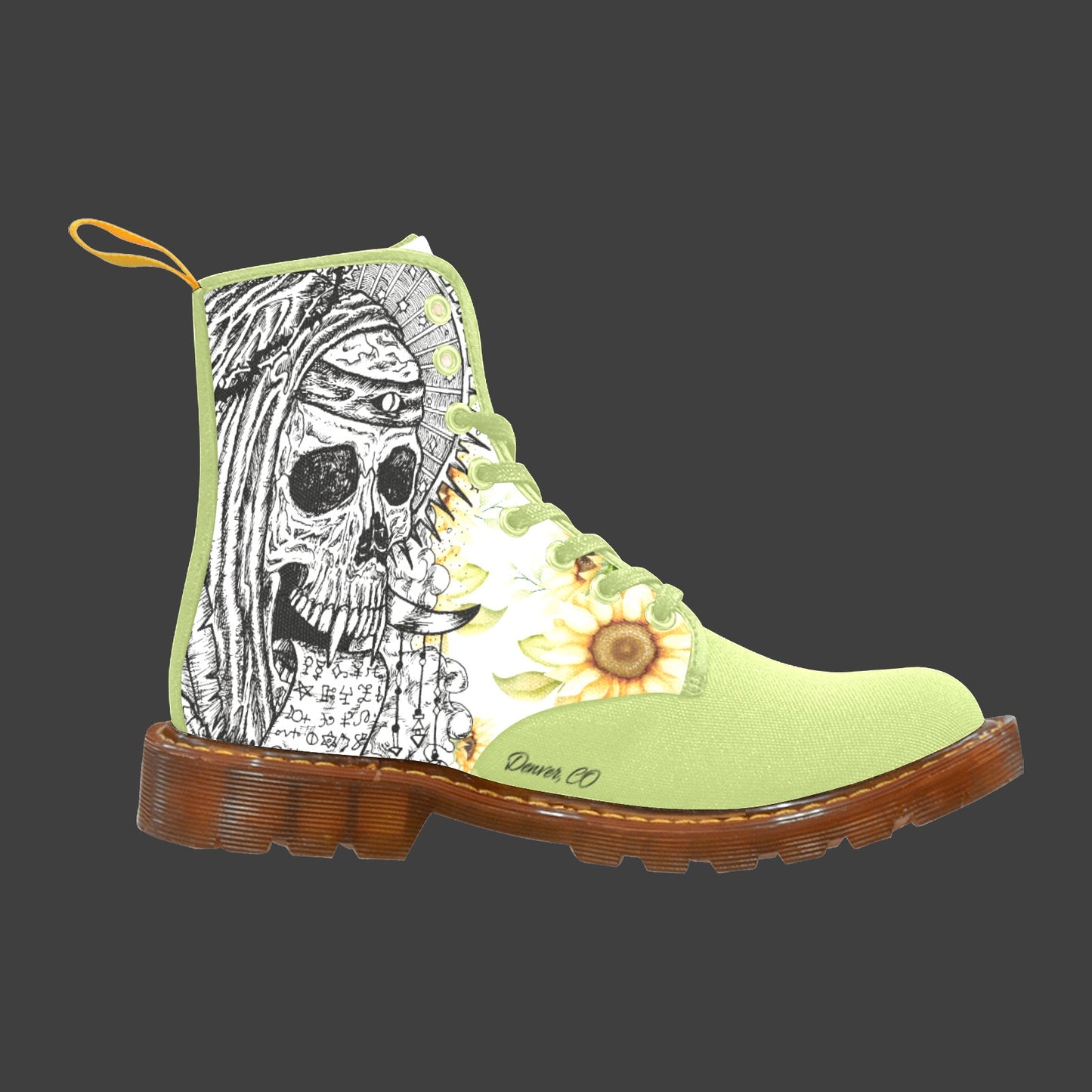 She's a Wildflower - Canvas Boots