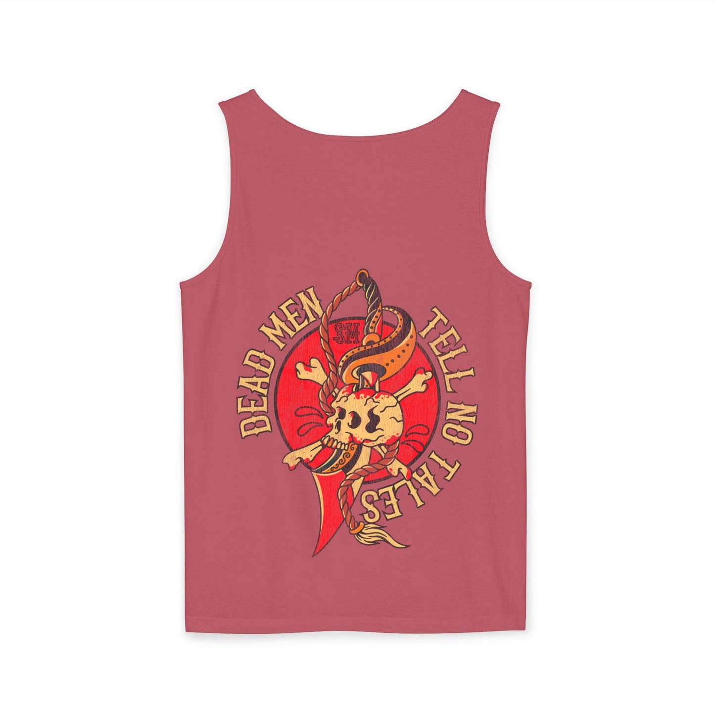 Dead Men Tell No Tales - Trad Stonewashed Tank