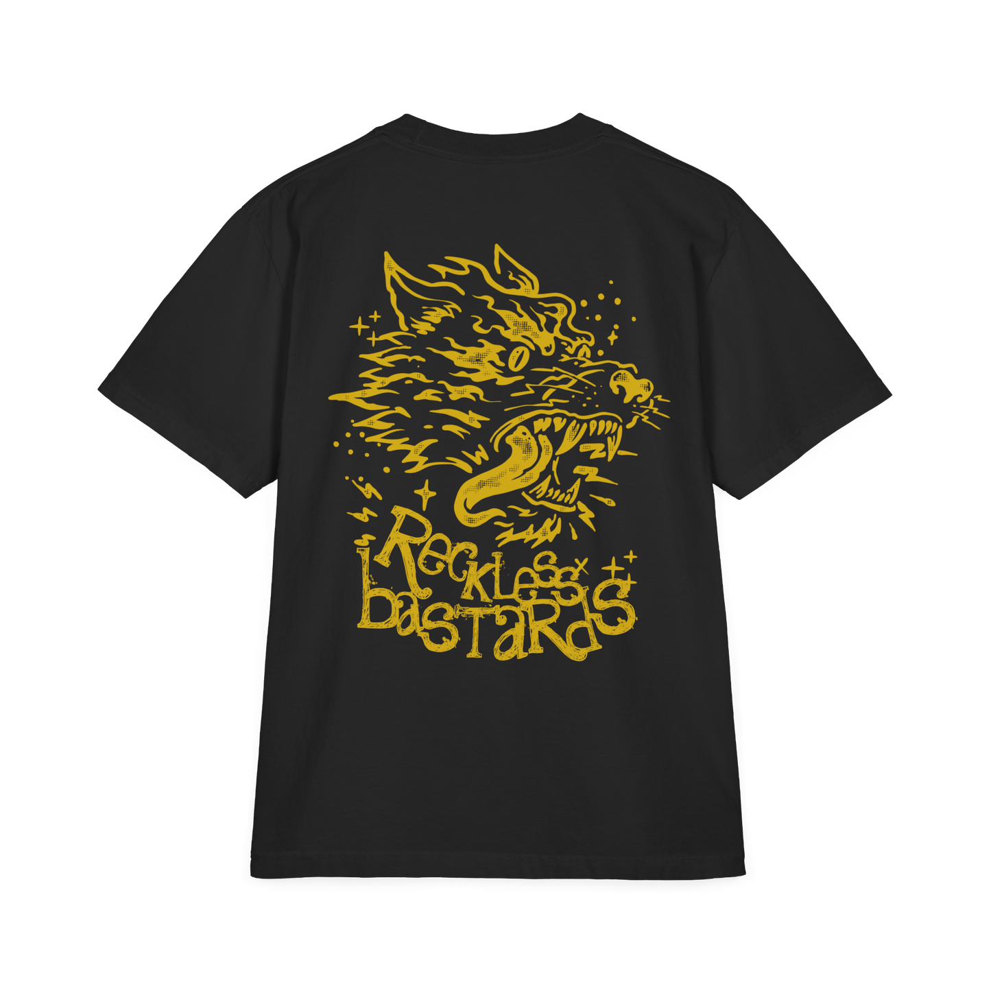 Reckless Bastards - Vintage-Inspired Unisex T-shirt, Casual Cool Apparel, Perfect for Tattoo Lovers, Streetwear Style