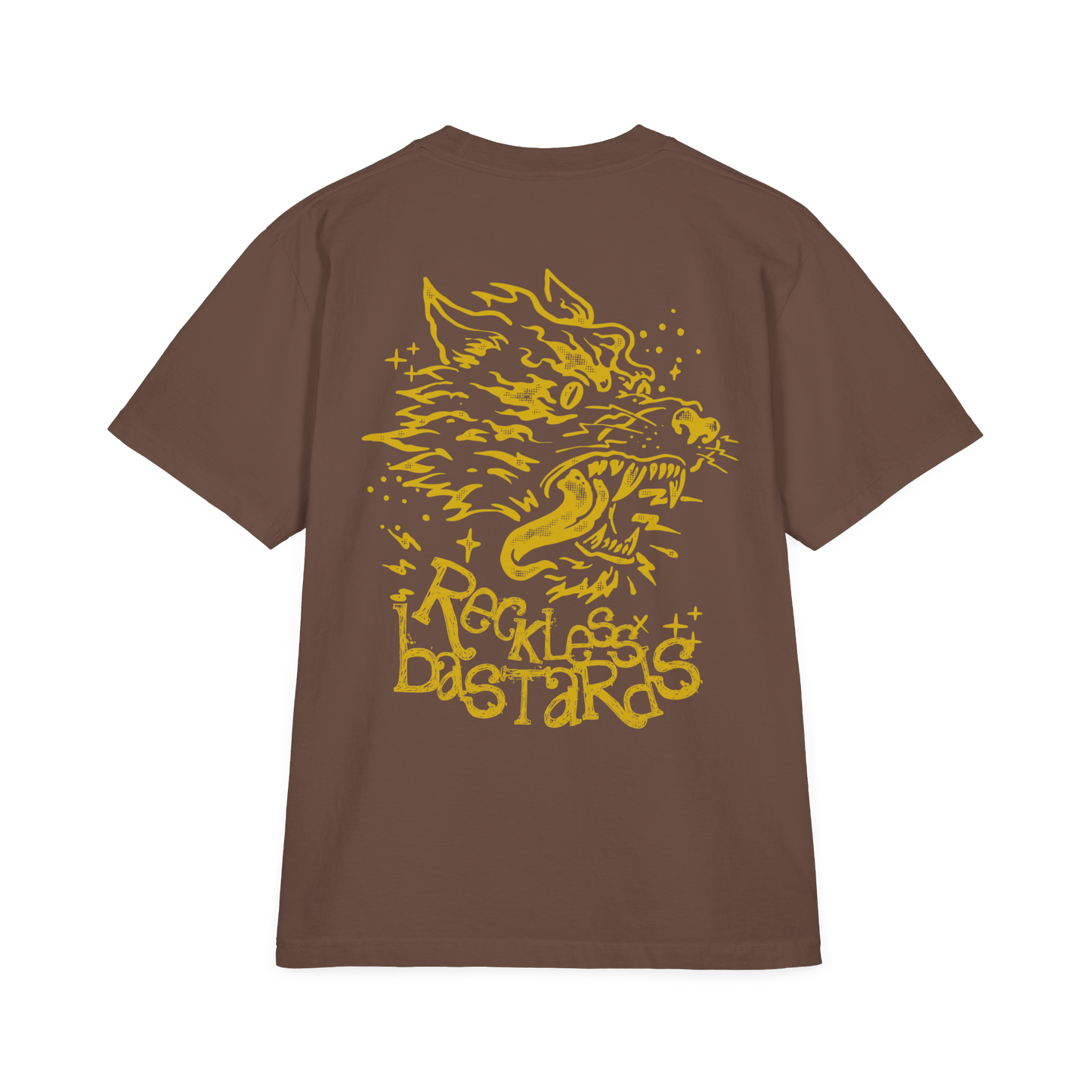 Reckless Bastards - Vintage-Inspired Unisex T-shirt, Casual Cool Apparel, Perfect for Tattoo Lovers, Streetwear Style