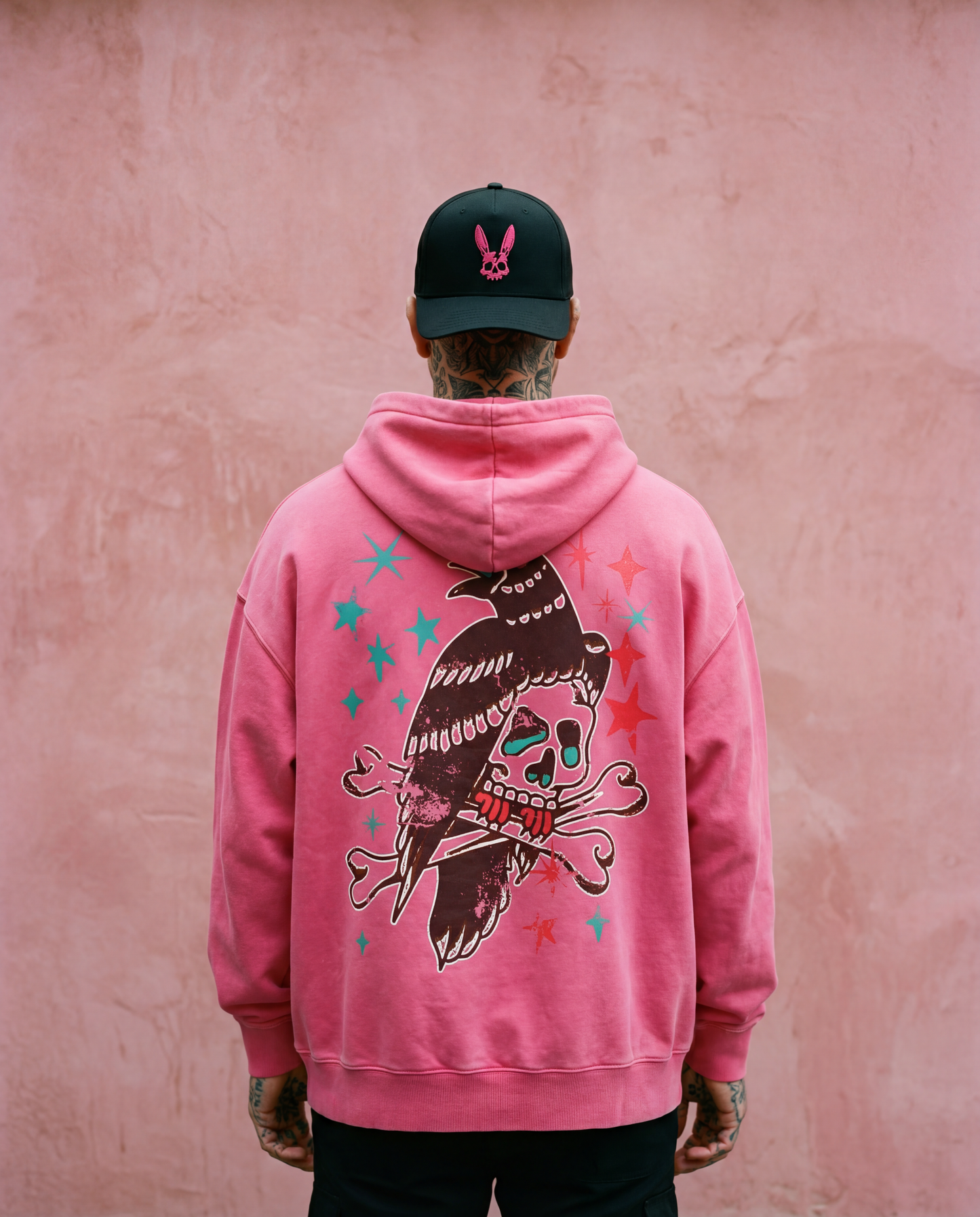 Flash Grab - Oldshool Vintage Washed Heavyweight Hoodie