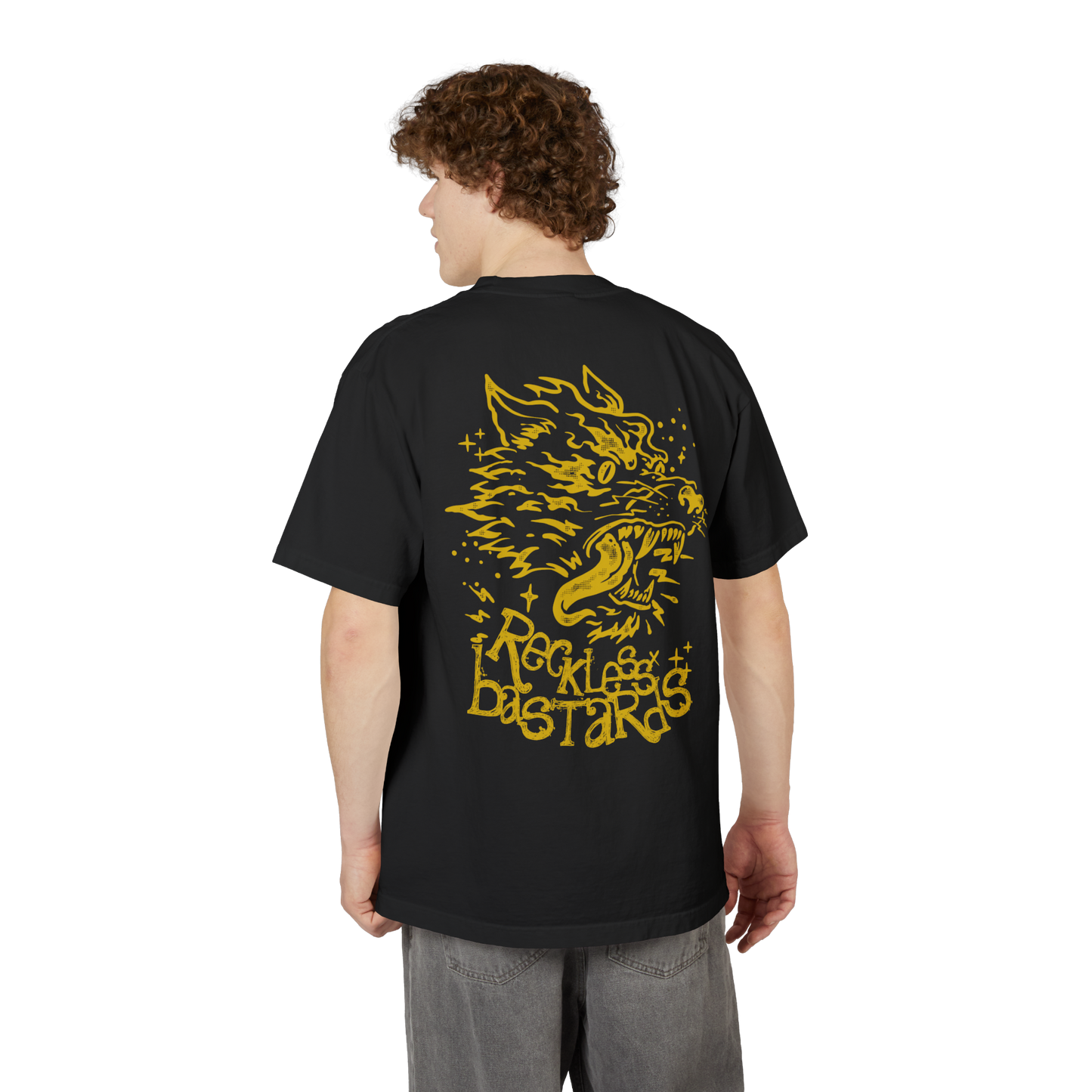 Reckless Bastards - Vintage-Inspired Unisex T-shirt, Casual Cool Apparel, Perfect for Tattoo Lovers, Streetwear Style