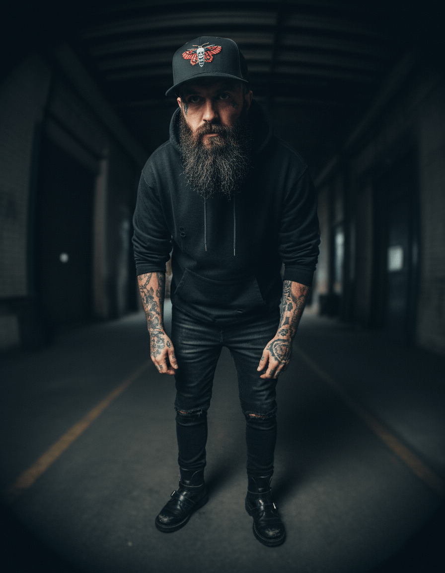 The Hawkmoth - Trad 5 panel cap