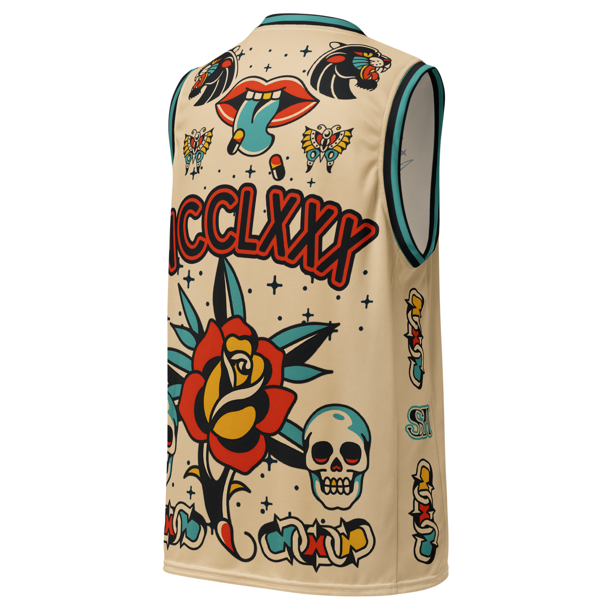 VCCLXXX Trad - Recycled unisex basketball jersey – Sonder Mountain