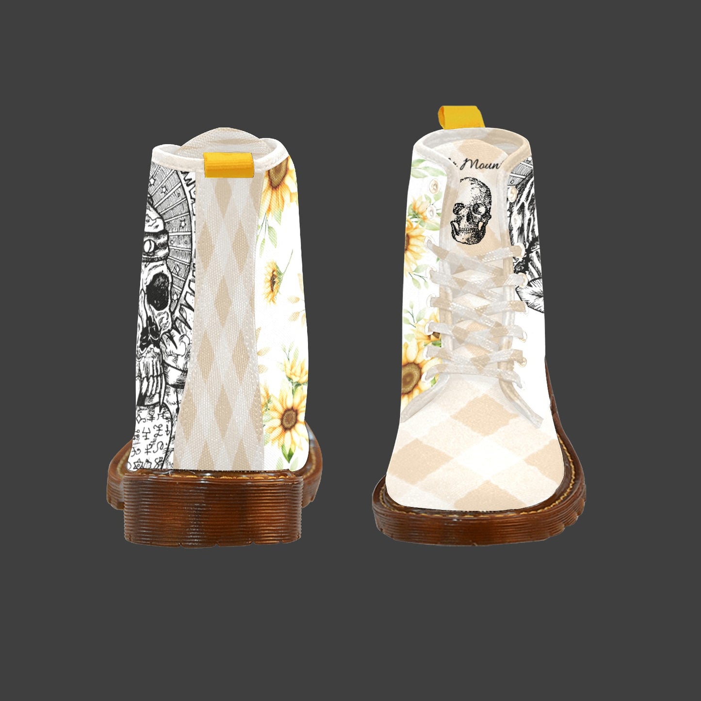 She's a Wildflower - Canvas Boots