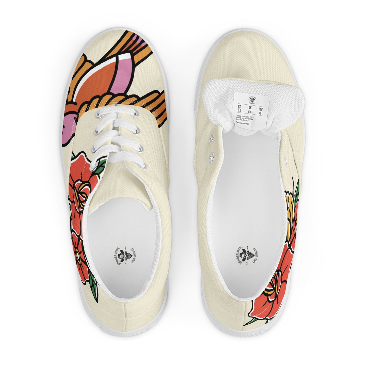 The Pin-up - Men’s Lace-up Canvas Shoes