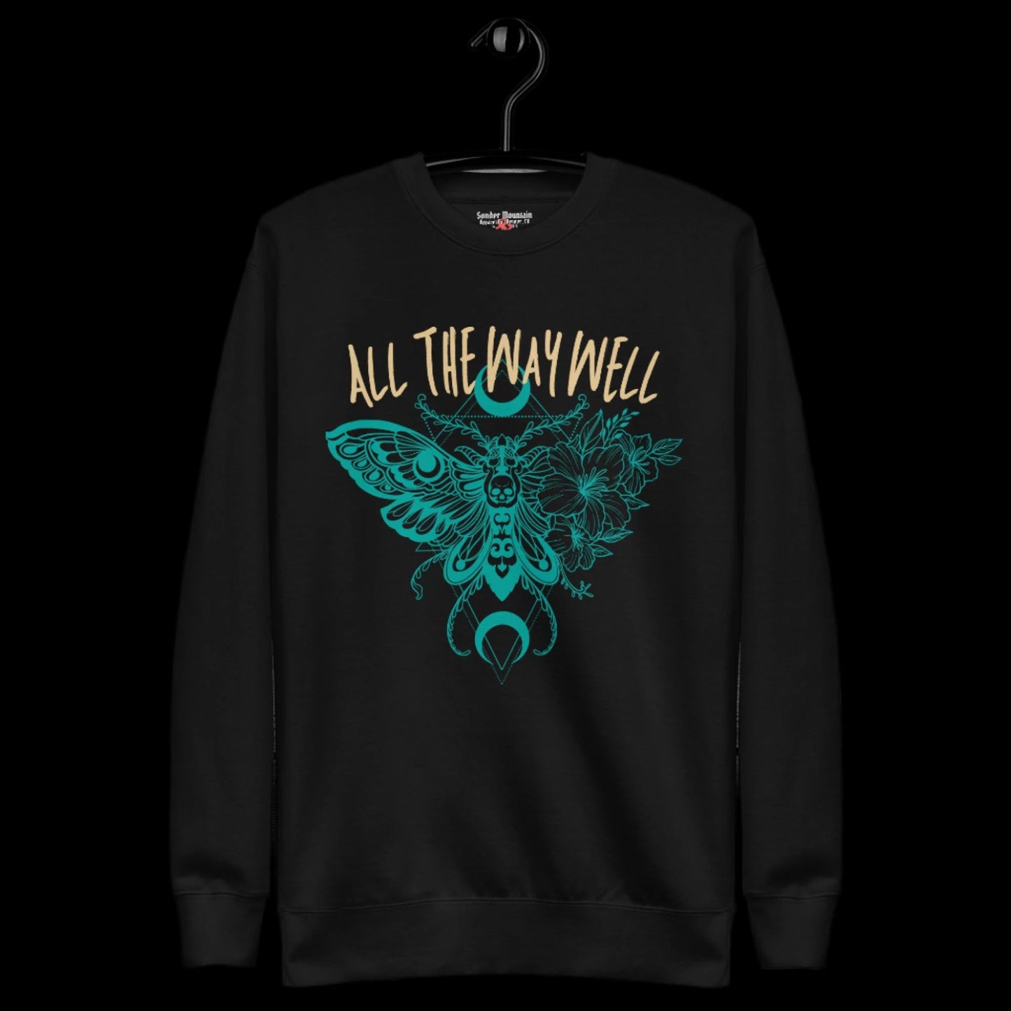 All The Way Well (Blue) - Unisex Premium Sweatshirt