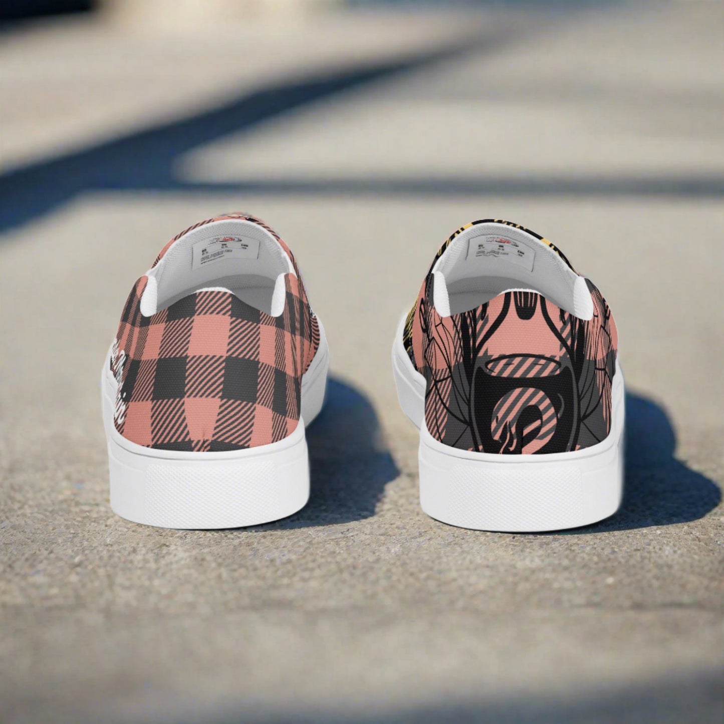 The Moth Piper - Women’s Slip-on Canvas Shoes