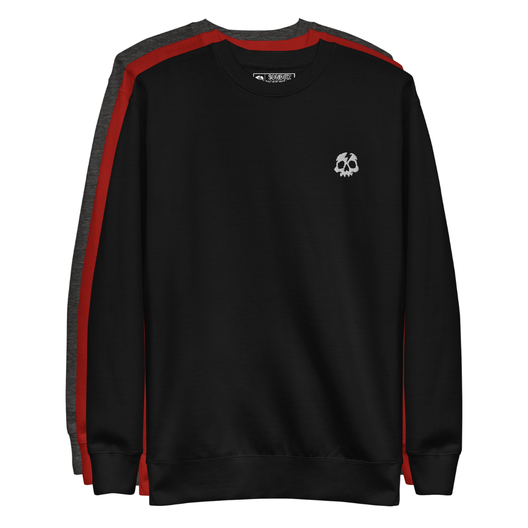 Bare Bones (Dark)  - Everyday Unisex Premium Sweatshirt