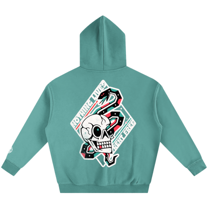 Rent Free - NEO Trad Oversize Fleeced Hoodie