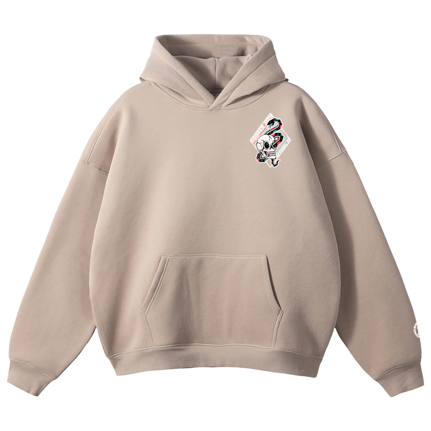 Rent Free - NEO Trad Oversize Fleeced Hoodie