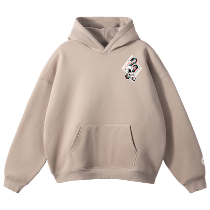 Rent Free - NEO Trad Oversize Fleeced Hoodie