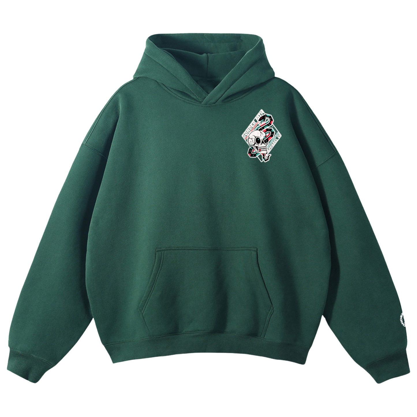 Rent Free - NEO Trad Oversize Fleeced Hoodie