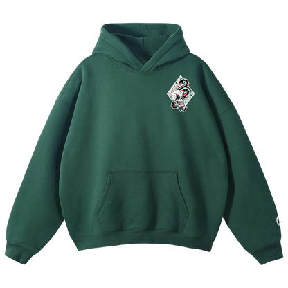 Rent Free - NEO Trad Oversize Fleeced Hoodie