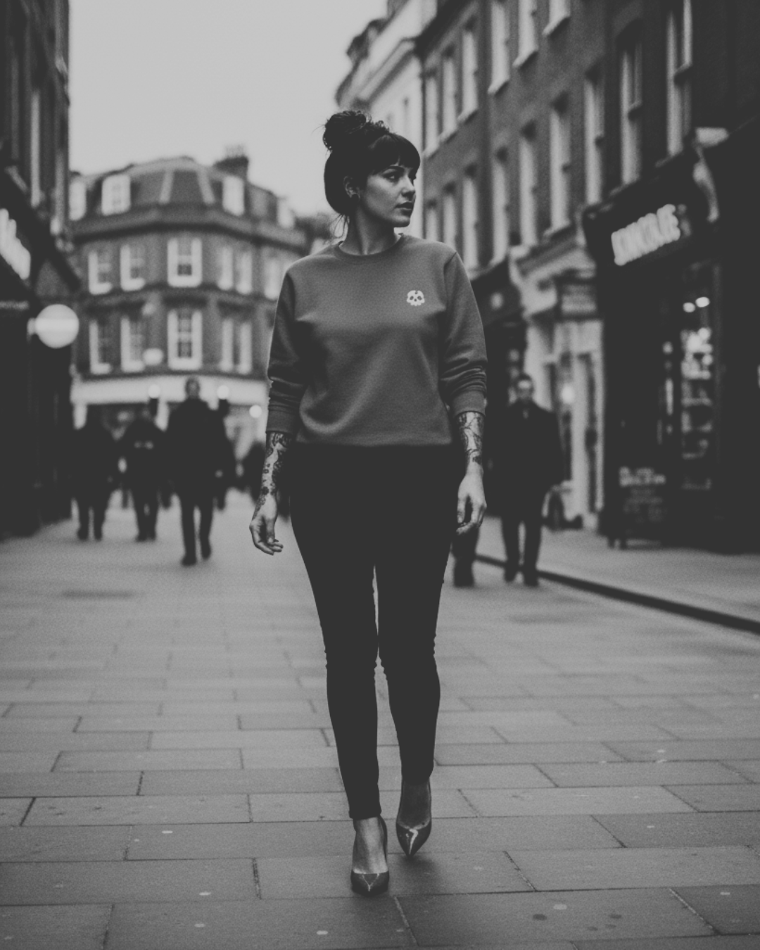 Bare Bones (Dark)  - Everyday Unisex Premium Sweatshirt