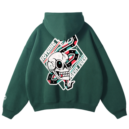 Rent Free - NEO Trad Oversize Fleeced Hoodie