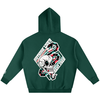 Rent Free - NEO Trad Oversize Fleeced Hoodie