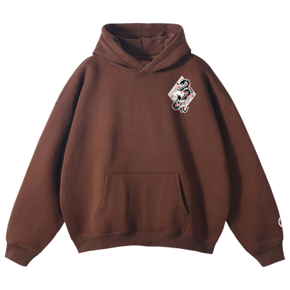 Rent Free - NEO Trad Oversize Fleeced Hoodie