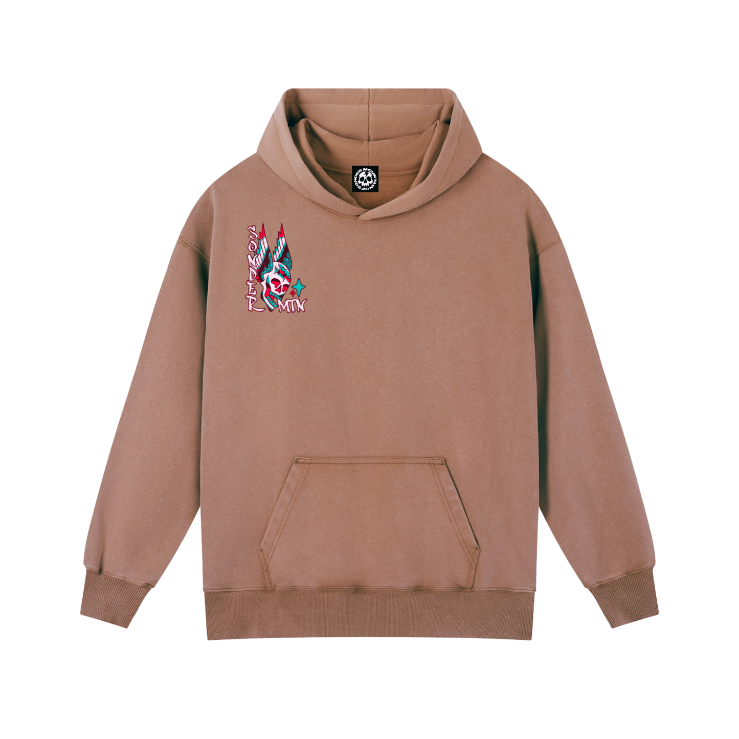 Flash Grab - Oldshool Vintage Washed Heavyweight Hoodie