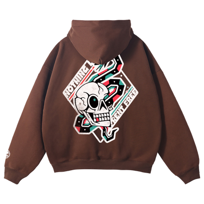 Rent Free - NEO Trad Oversize Fleeced Hoodie