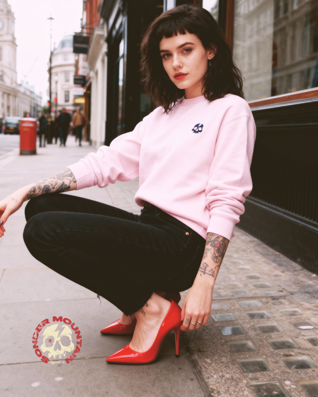 Bare Bones (Light) - Essential Unisex Premium Sweatshirt