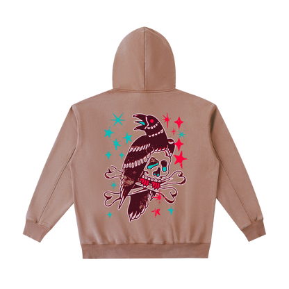 Flash Grab - Oldshool Vintage Washed Heavyweight Hoodie