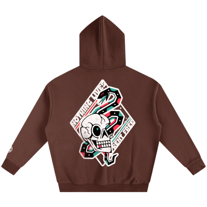 Rent Free - NEO Trad Oversize Fleeced Hoodie