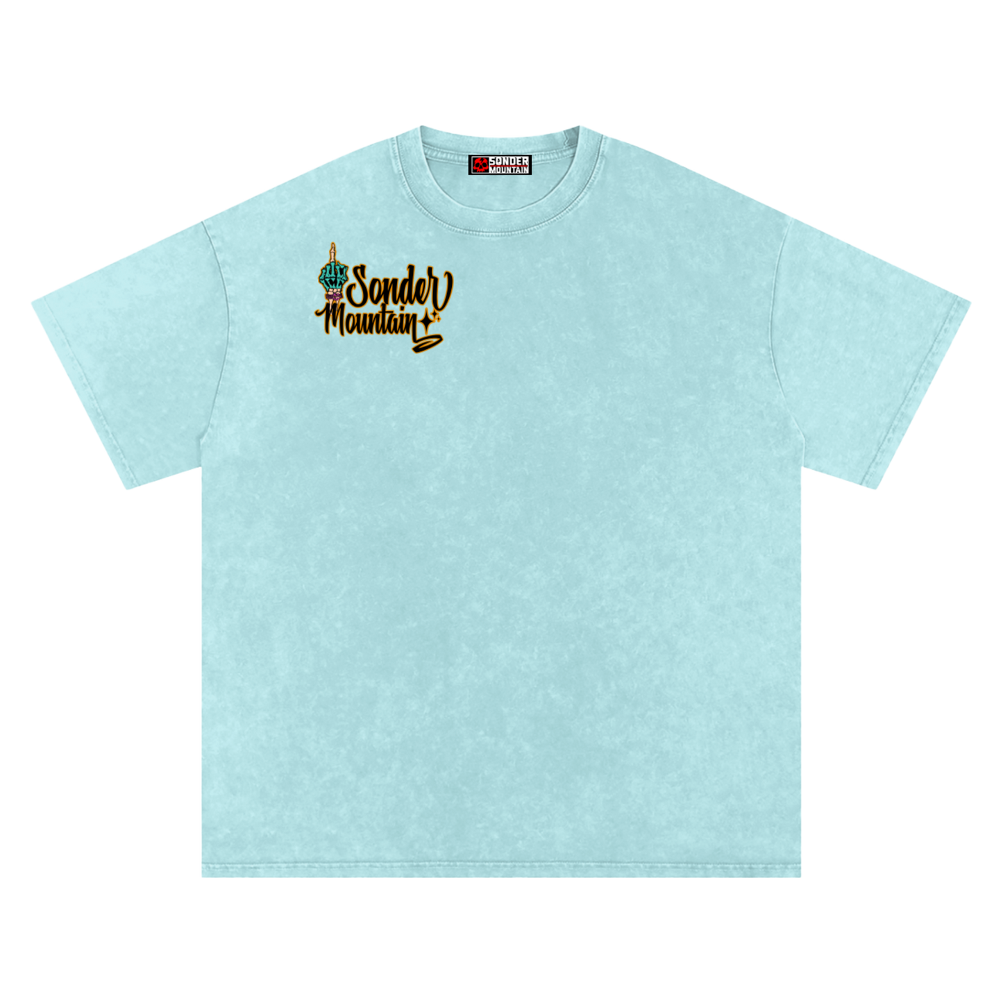 Krusti Gnome - Ice Washed Oversized Cotton T-Shirt