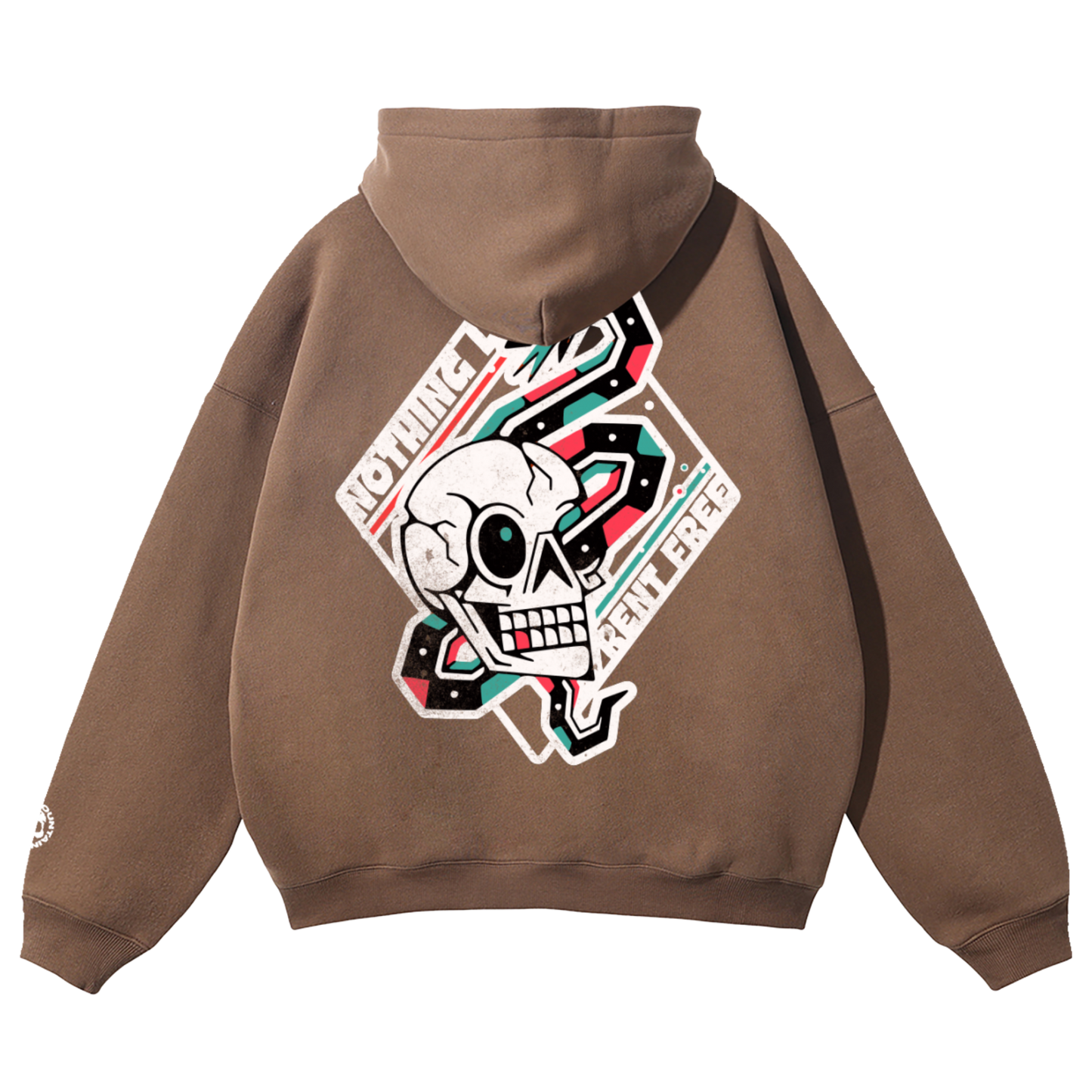 Rent Free - NEO Trad Oversize Fleeced Hoodie