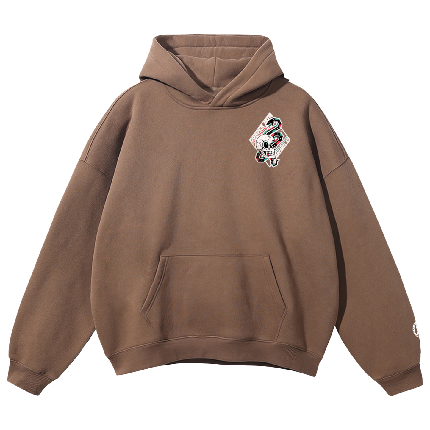 Rent Free - NEO Trad Oversize Fleeced Hoodie