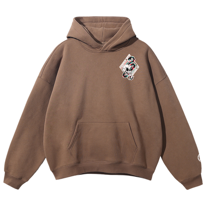 Rent Free - NEO Trad Oversize Fleeced Hoodie