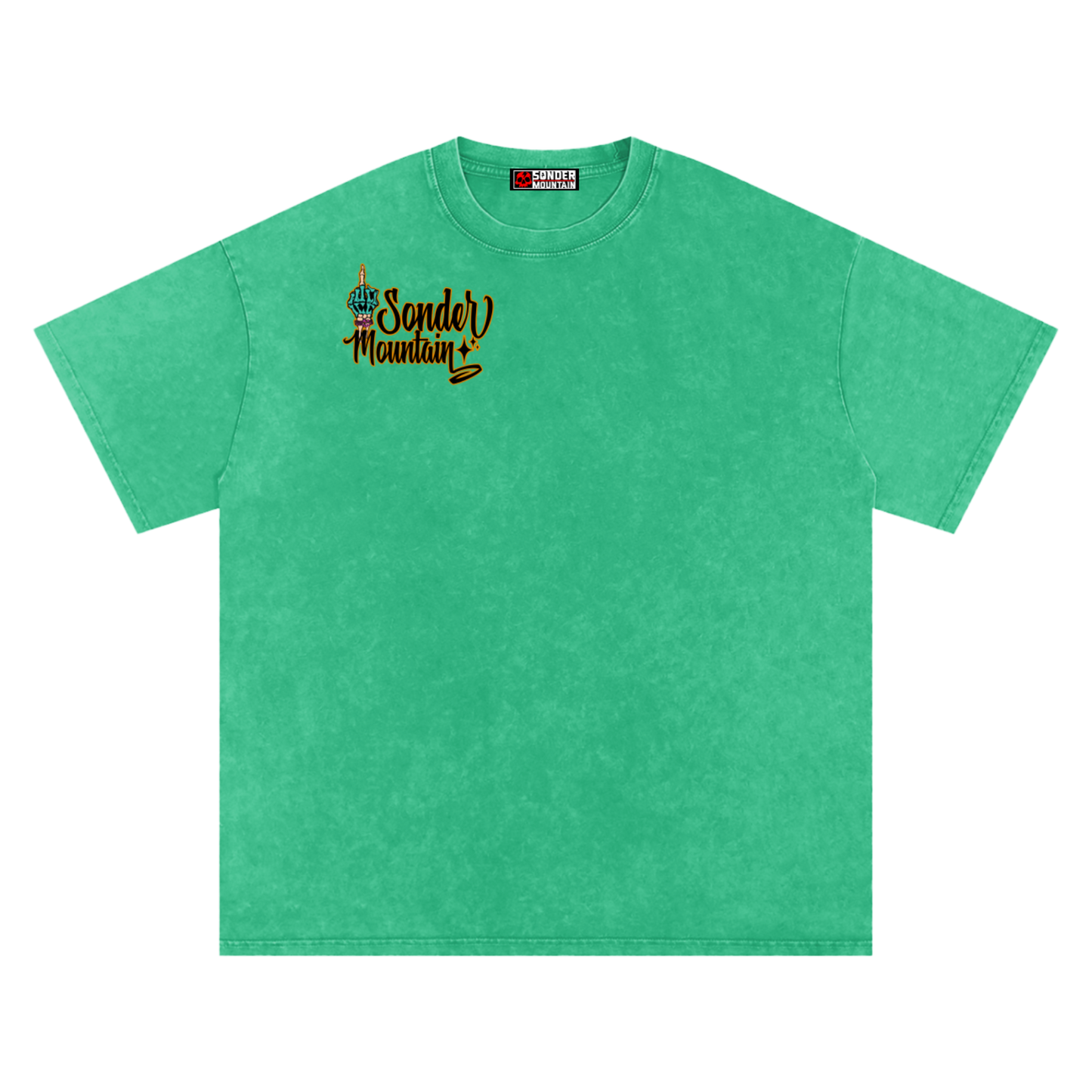 Krusti Gnome - Ice Washed Oversized Cotton T-Shirt