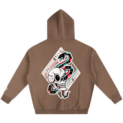 Rent Free - NEO Trad Oversize Fleeced Hoodie