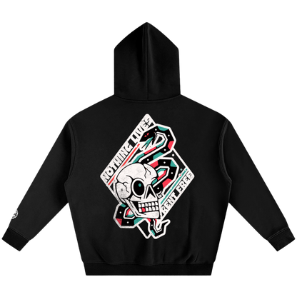 Rent Free - NEO Trad Oversize Fleeced Hoodie