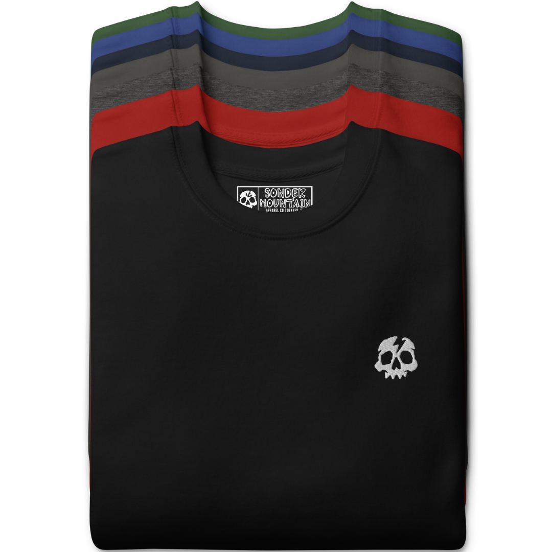 Bare Bones (Dark)  - Everyday Unisex Premium Sweatshirt