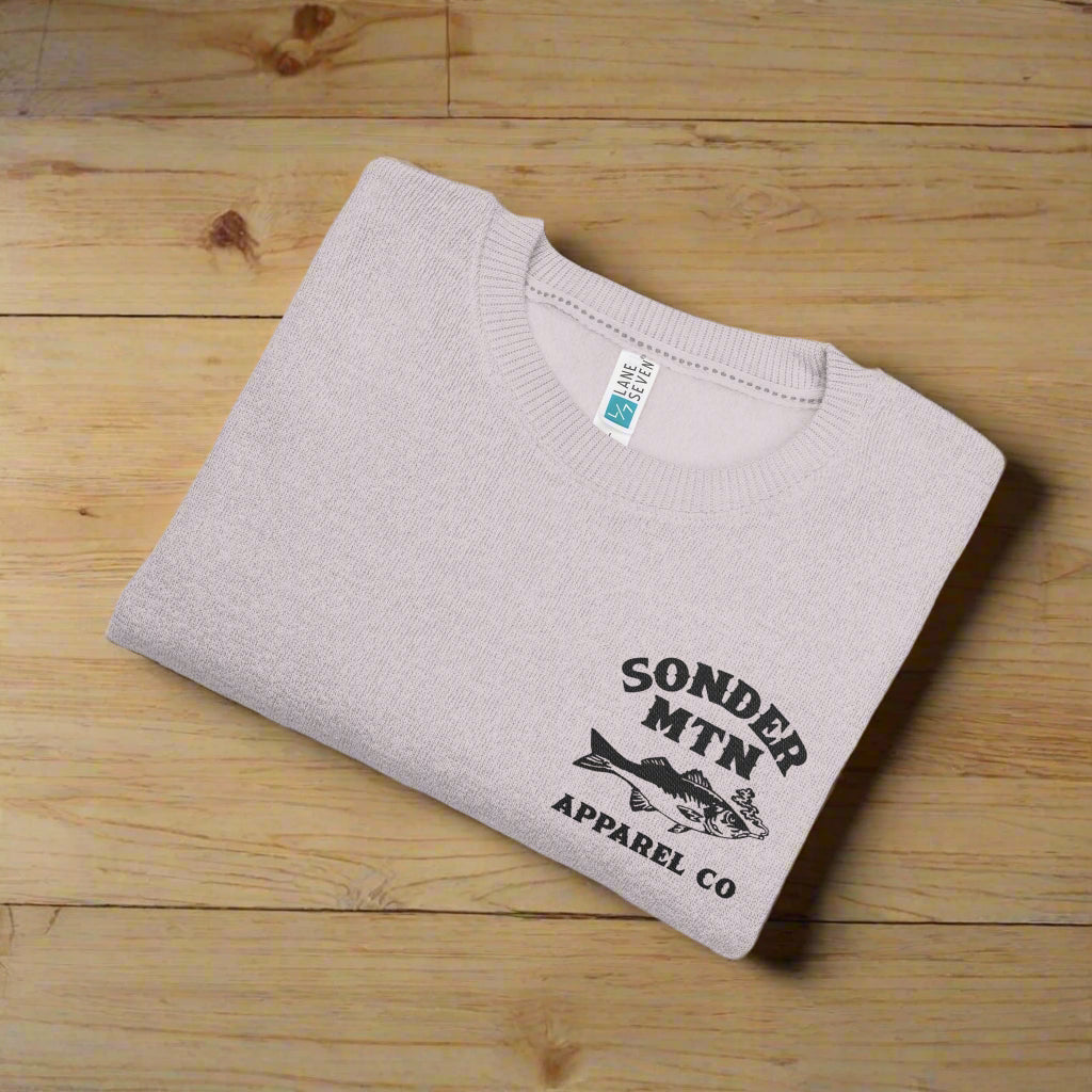 Smoked - Unisex Nantucket Crewneck Sweatshirt, Nautical Crewneck