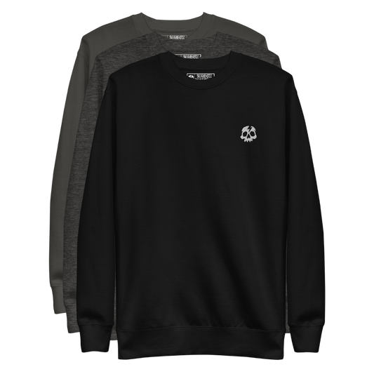 Bare Bones (Dark)  - Everyday Unisex Premium Sweatshirt
