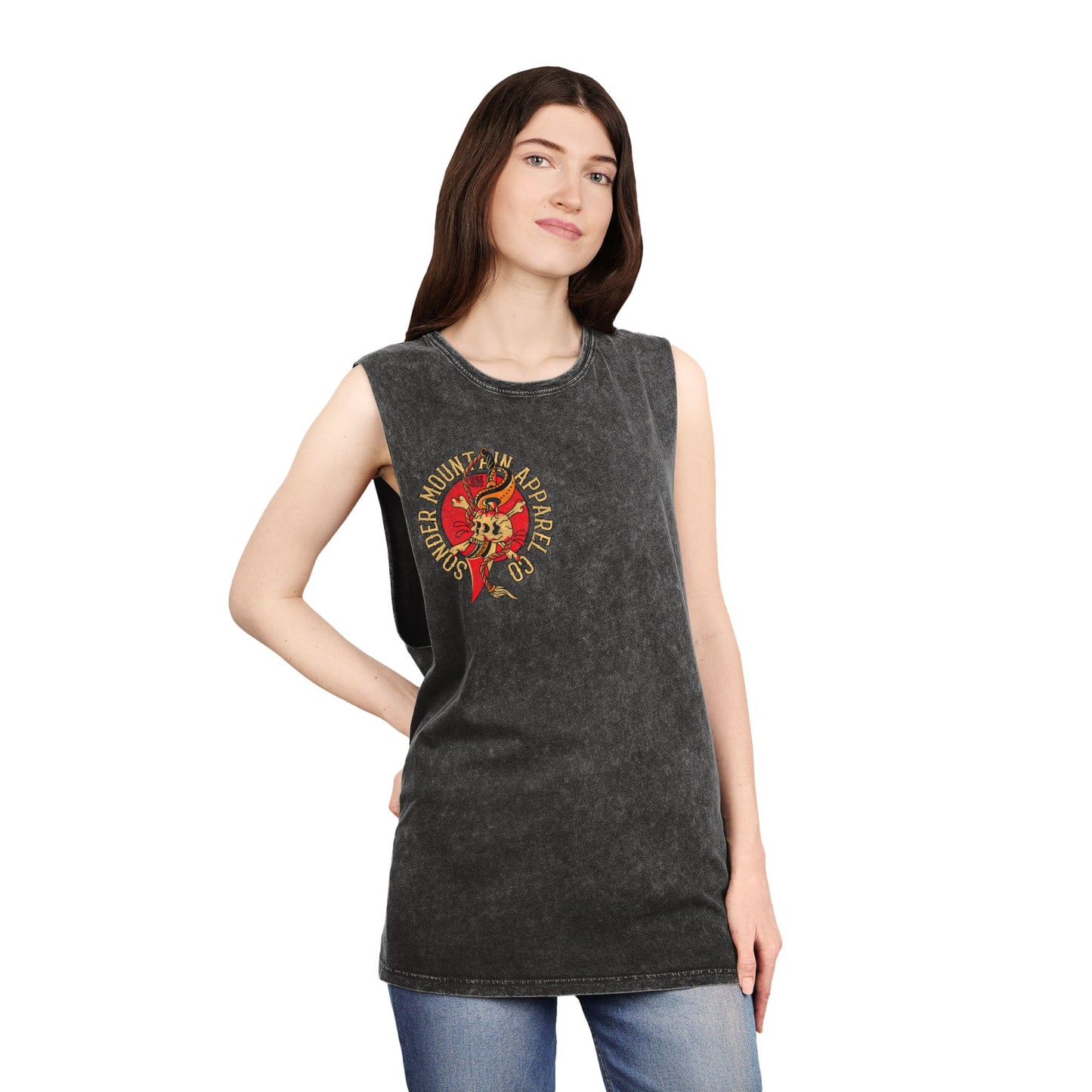 Dead Men Tell No Tales - Trad Stone Washed Tank