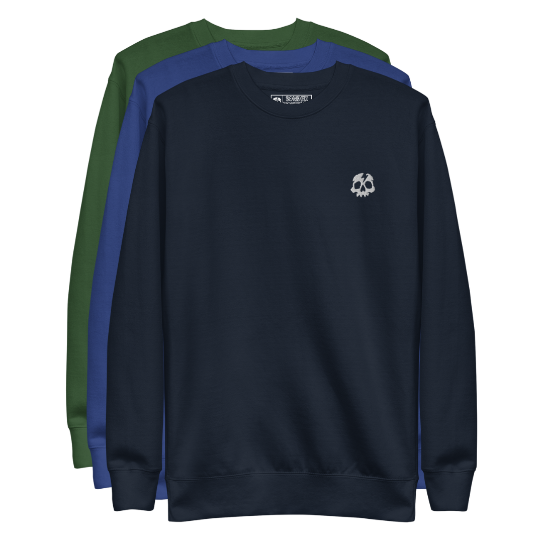 Bare Bones (Dark)  - Everyday Unisex Premium Sweatshirt