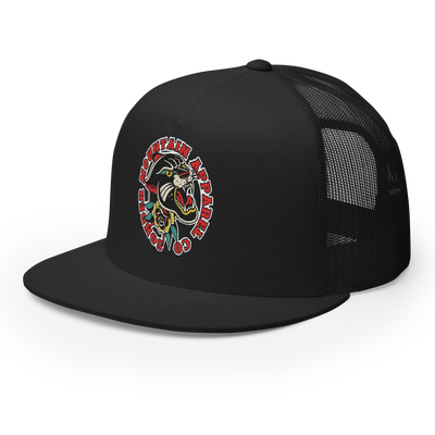 Vintage Cat - Traditional Trucker Cap