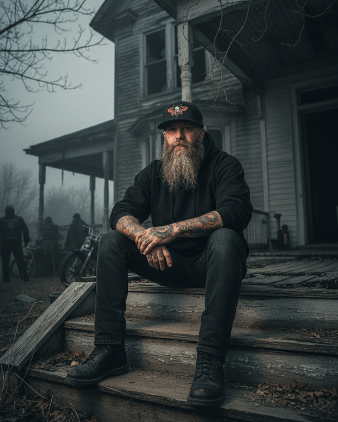 The Hawkmoth - Trad 5 panel cap