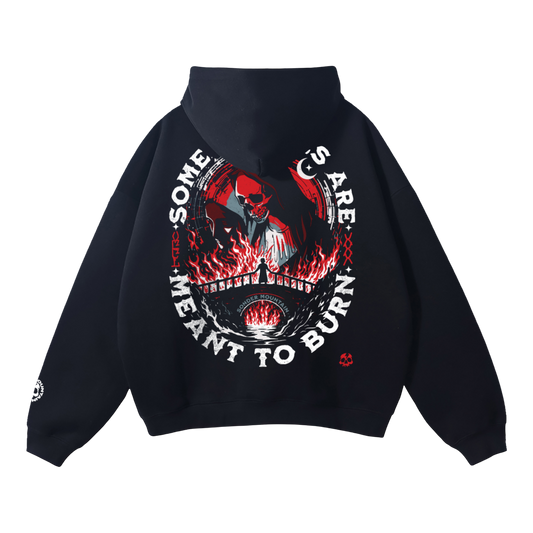 Meant to Burn - Premium Oversize Fleeced Hoodie