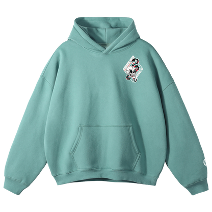 Rent Free - NEO Trad Oversize Fleeced Hoodie